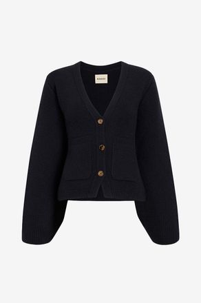 Khaite Geknöpfter Kaschmir-Cardigan mit V-Ausschnitt The Scarlet