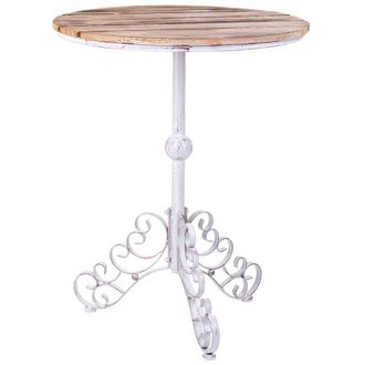 Wanderlust Deco Mesa blanca 62x62x78