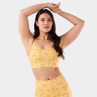 Tavi Boost Bra in Apricot Batik at Nordstrom, Size X-Small
