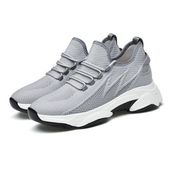 Generic Orthopedic Arch Support Sneakers for Men & Women | 4 Inch Hidden Height Increase | Breathable Mesh Slip-On Walking & Running Shoes | Non-Slip Casual H