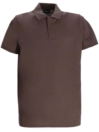 Tシャツ・カットソー GIORGIO ARMANI Men Tops 415754 6LSM90SJTKZ BROWN Regular fit jersey t-shirt | Armani Exchange