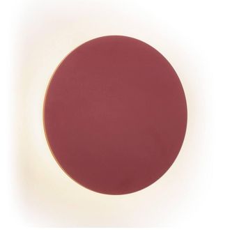 Netlighting Oregon Plus 20cm Flush Wall Lamp Red 580lm 3000K