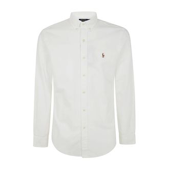 Polo Ralph Lauren Hombre, Camisas, Blanco, Talla: 2XL