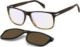 David Beckham Db 1188/C Rectangular Acetate Sunglasses