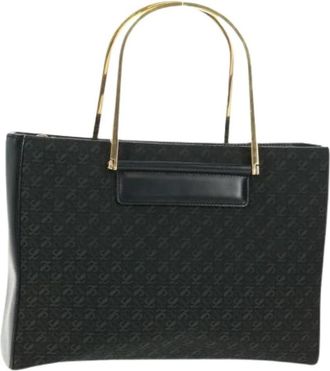 Loewe Pre-owned Canvas Handtas - Dames - Vintage Handtas - Zwart - ONE Size - Vintage