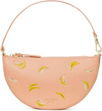 Kate Spade New York wink leather wristlet in Light Cantaloupe at Nordstrom