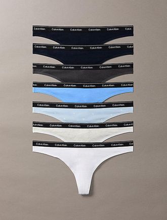 Calvin Klein 7-pack strings - Icon Logo