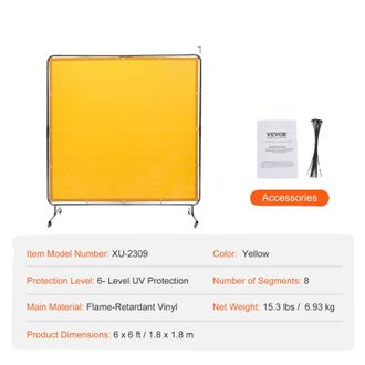 OEM Malla Para Soldadura, Material Ign&iacute;fugo, Protecci&oacute;n Uv, 6x6 Pulgadas, Color Rojo