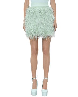 Alice & Olivia Alice + Olivia Cina Feather Skirt