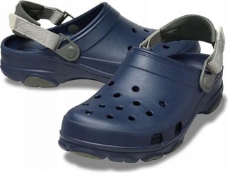 OEM Zueco Crocs Classic All Terrain 206340 M4 I Eu 3637 I W6 Azul Marino Oliva Polvoriento