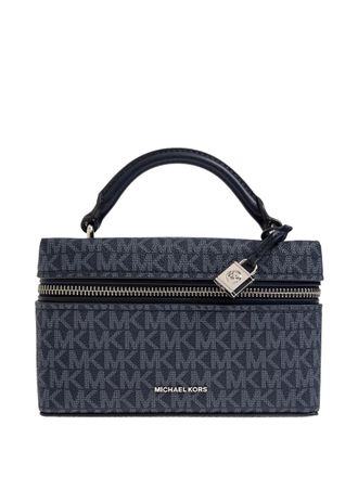 Michael Michael Kors Jana monogram-pattern tote bag - Blauw