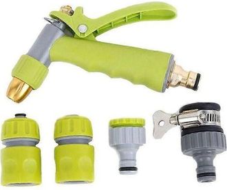 2B Aluminum-coppered Water Gun Car Wash High-pressure Spray Gun Set
