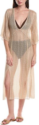 BECCA by Rebecca Virtue Becca By Rebecca Virtue Golden Mesh Cover-Up