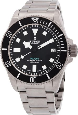 Tudor Pre-owned Tudor Pelagos Hand Wind Chronometer Black Dial Mens Watch M2543C1A7NU-0001