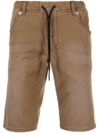 Diesel Shorts met trekkoordtaille - Beige