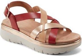 Easy Spirit Indie Slingback Platform Sandal in Red at Nordstrom Rack, Size 9.5