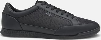 HUGO BOSS Mens Nitan Trainers - Black - Size: 10