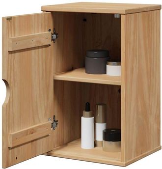 vidaXL Bathroom Wall Cabinet otta 35x30x55 cm Solid Wood Pine Vidaxl