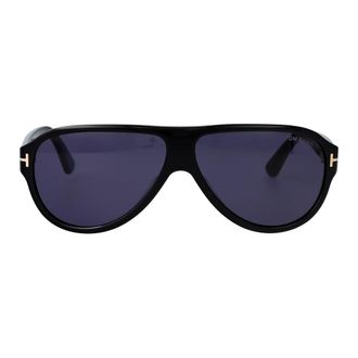 Tom Ford Sunglasses, male, Black, Size: 61 MM Samuele-02 Sunglasses