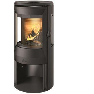 Invicta Estufa De Le&ntilde;a De Acero Antracita 8kw - P948837