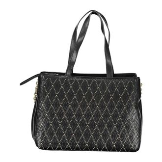 Mario Valentino Handbags, female, Black, Size: ONE SIZE Two-handle Handbag