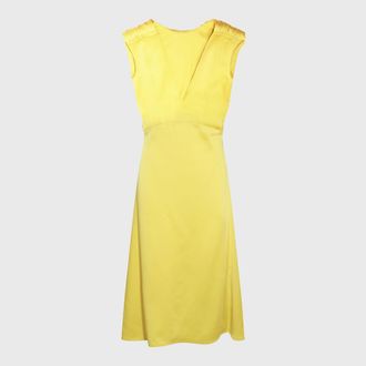 Jil Sander Womens Dresses Acid Green _ac Vi