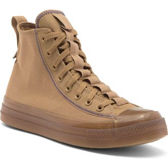 Converse Chuck Taylor All Star High Top Sneaker in Sand Dune/Uncharted Waters at Nordstrom Rack, Size 11.5