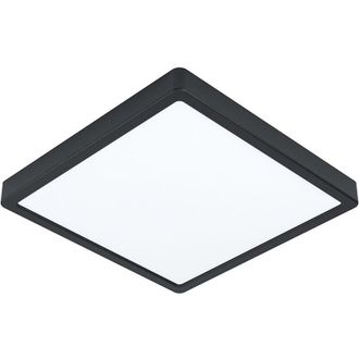 Eglo Eglo - Plafoniera Quadrata Esterno Contemporaneo Argolis-Z Alluminio Nero Led