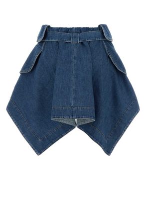 Loewe Skirt Shorts - Blue