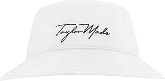 TaylorMade Golf Radar Bucket Hat, White, L-XL