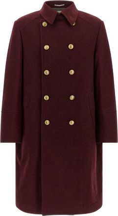 Brunello Cucinelli Hombre, Abrigos, Rojo, Talla: L