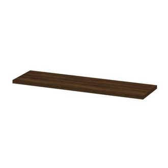 Bernacchini Topdeck Wastafelblad - 160x45x3.5cm - tbv onderkast - MFC - Koper eiken