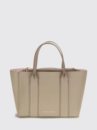 Marc Jacobs The Pop J Marc Work Tote Mini Grained Leather Bag with Shoulder Strap