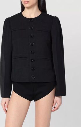 Namacheko jacket front pockets long sleeves shoulders