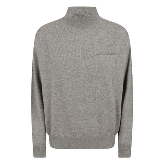 PESERICO Maglia Tricot - Dames - Truien - Grijs - Maat: M