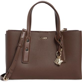 DKNY Marla Satchel Bag in Chocolate at Nordstrom Rack
