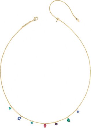Kendra Scott Womens Cailin Delicate Strand Necklace In Gold Multi Mix