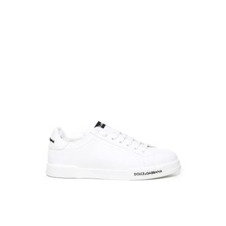 Dolce & Gabbana Sneakers, male, White, Size: 7 US Portofino Sneakers