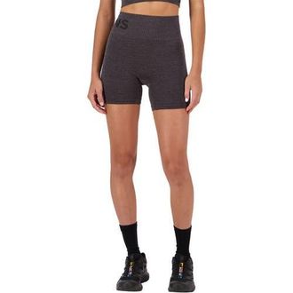 Mons Royale Solace Merino Seamless Short - Womens in Forged Iron at Nordstrom, Size X-Small