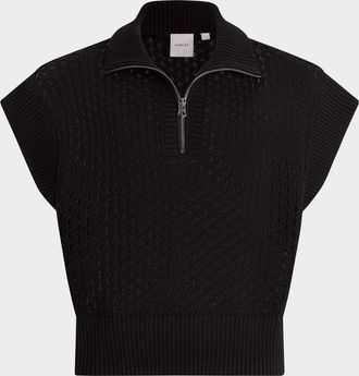 Varley Gaines Half-Zip Knit Vest