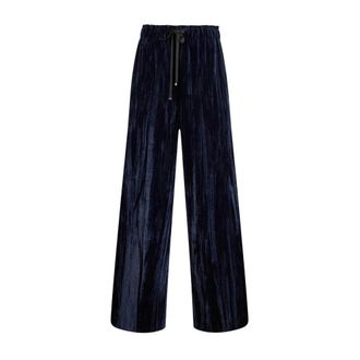 Liu Jo Dames, Broeken, Blauw, Maat: XL