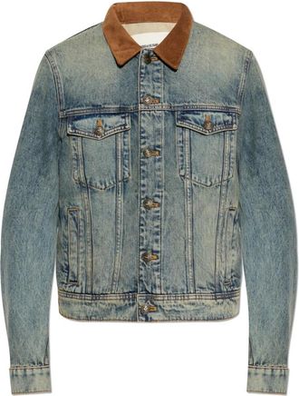 Zadig&Voltaire Bases Denim Jacket - Heren - Spijkerjassen - Blauw - S - Denim - Jassen