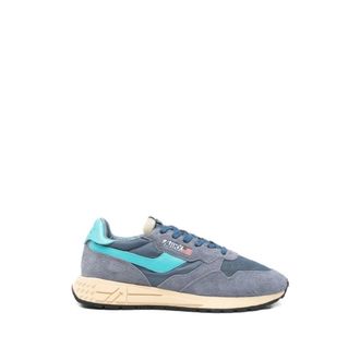 Autry Sneakers, male, Blue, Size: 10 US Leather Sneakers