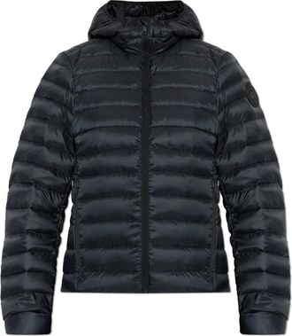 Canada Goose Donzen Jas met Capuchon - Dames - Gewatteerde jassen - Zwart - S - Leer - Jassen