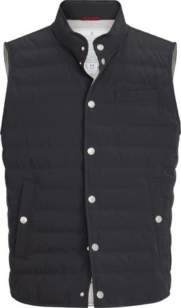 Brunello Cucinelli Taffeta down jacket in Navy Blue at Nordstrom, Size Xxx-Large Eu