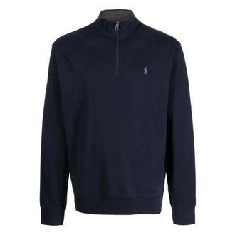 Polo Ralph Lauren Heren, Sweatshirts & Hoodies, Blauw, Maat: XL Katoen