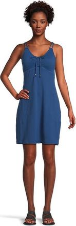 Tommy Bahama Island Cays V-Neck Spa Dress Womens Swimwear Indigo Tide : MD (US 10-12), Nylon/Spandex