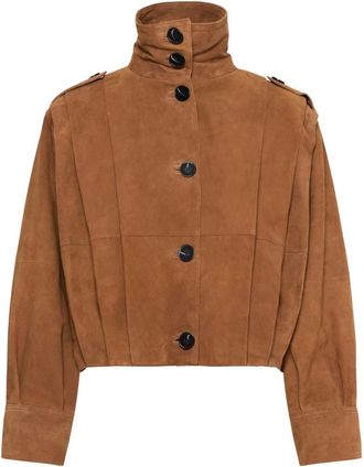 MY ESSENTIAL WARDROBE Donna, Giacche, Marrone, 2Xl, new