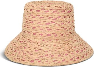 Gigi Burris Millinery Ida Packable Bucket Hat in Amaranth at Nordstrom, Size Medium