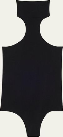 Commando Ballet Racer Turtleneck Microfiber Bodysuit